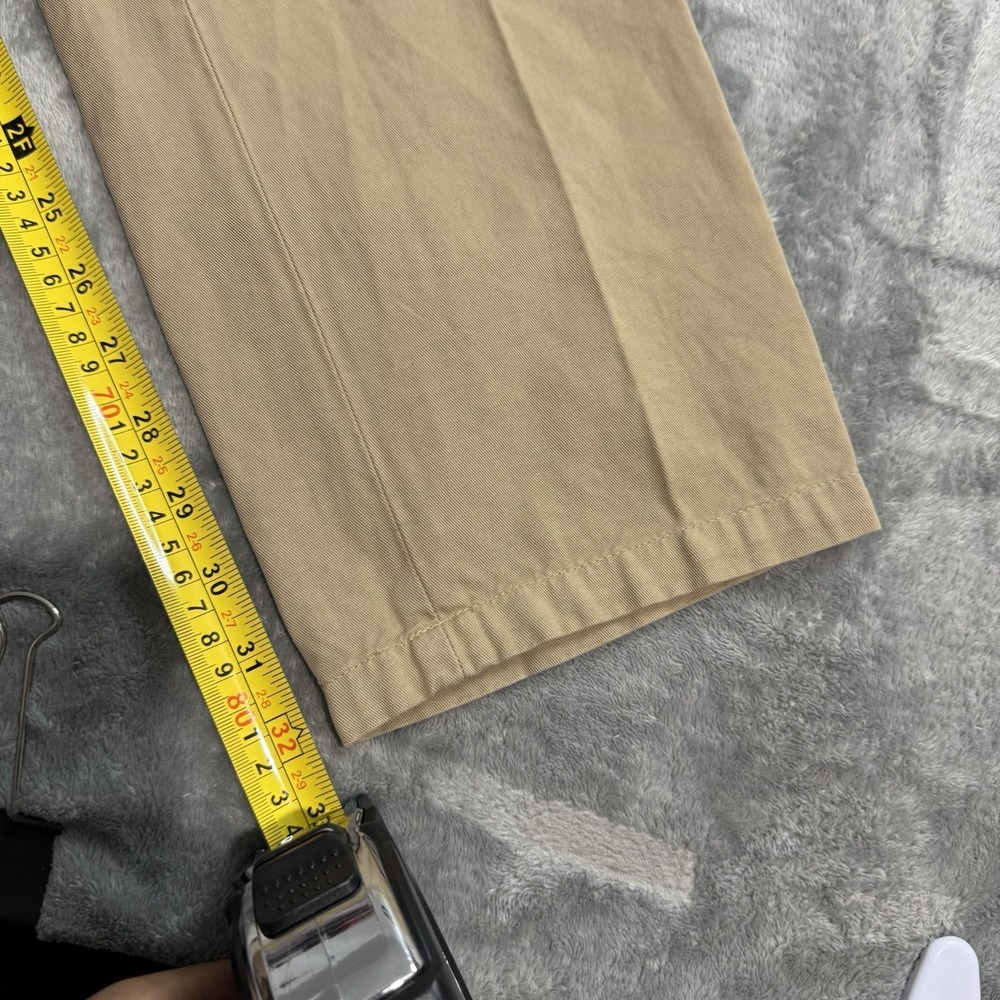 Polo Ralph Lauren Chino Men's Classic Fit Beige Twill Chino 32x33 Preppy College - Picture 13 of 15